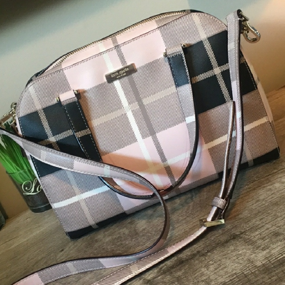 Kate Spade New York Small Felix Plaid Satchel